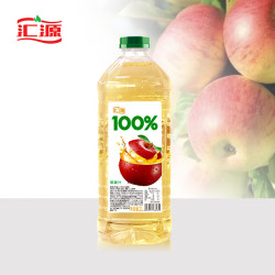 汇源 100%苹果汁2000ml*1瓶实惠大桶家庭分享聚餐游玩畅享2L