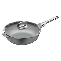 WMF 福腾宝 麦饭石色持久不沾天燃气电磁炉通用怀石不粘炒锅30cm