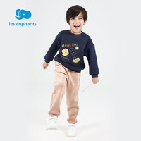 丽婴房童装儿童裤子男女童宝宝加绒针织长裤中小童休闲裤冬 深粉 140 CM/10岁