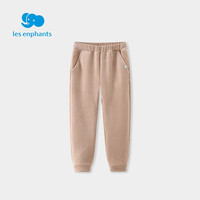 丽婴房童装儿童裤子男女童宝宝加绒针织长裤中小童休闲裤冬 卡其 150 CM/12岁