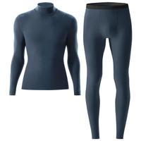 蕉内热皮5系秋衣秋裤男女士抗菌抗静电锁温打底衫保暖内衣套装 山川褐-女士 M