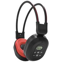 AIBEN 艾本 C-200A PRO 耳罩式头戴式四六级耳机 黑红色 3.5mm