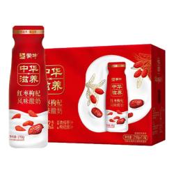 蒙牛 红枣枸杞风味 酸牛奶  混合口味 礼盒装 10瓶 210g