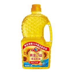 多力 黄金3益葵花籽油1.8L添加黄金三元素