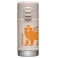 STANLEY不锈钢儿童保温杯 密封防漏随身便携孩子儿童水杯 354ML灰色
