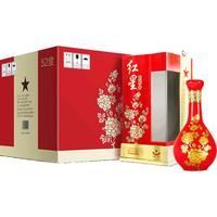 红星 百年酒 富贵牡丹瓶 52%vol 浓香型白酒 500ml*6瓶 整箱装