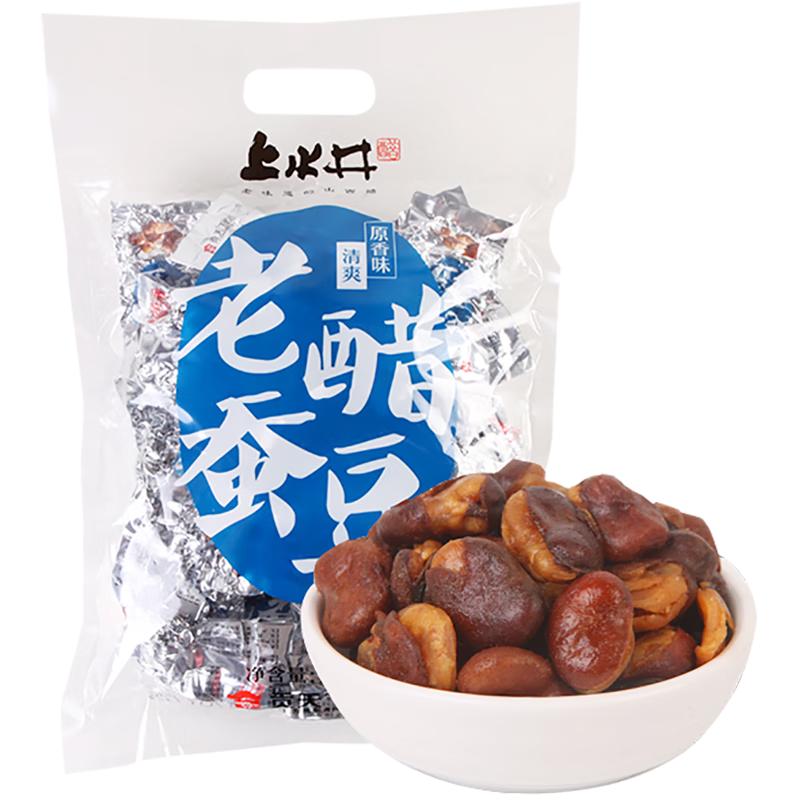 上水井老醋蚕豆468g四川特产零食醋味怪味胡豆小吃兰花豆独立小包装 单包（约15小包）