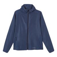  迪卡侬运动外套男秋户外跑步训练防雨防风衣蓝色XXL-4826161