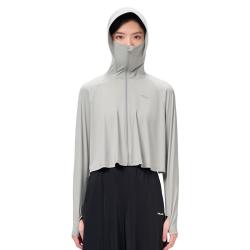 伯希和 防紫外线 女士防晒衣  M 冰河灰