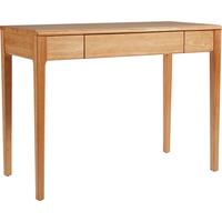 林氏家居实木可伸缩书桌书柜一体学习桌工作台家用桌子PK3V 1m 【地中海蓝】0.8m书桌+书椅*1