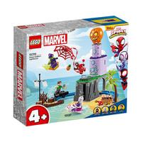 LEGO 乐高 SpiderMan蜘蛛侠系列 10790 蜘蛛侠战队大战绿恶魔灯塔