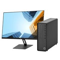 惠普HP 星Box商务办公台式电脑主机(14代i5 16G 512G+1T双硬盘 WiFi 注册五年上门)+23.8英寸 23.8英寸套机