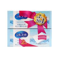 unicharm 尤妮佳 舒蔻丝滑型化妆棉 82片*2