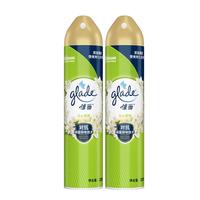 清洁收纳:Glade 空气清新喷雾 320ml*2瓶 茉莉香型 除异味 芳香剂