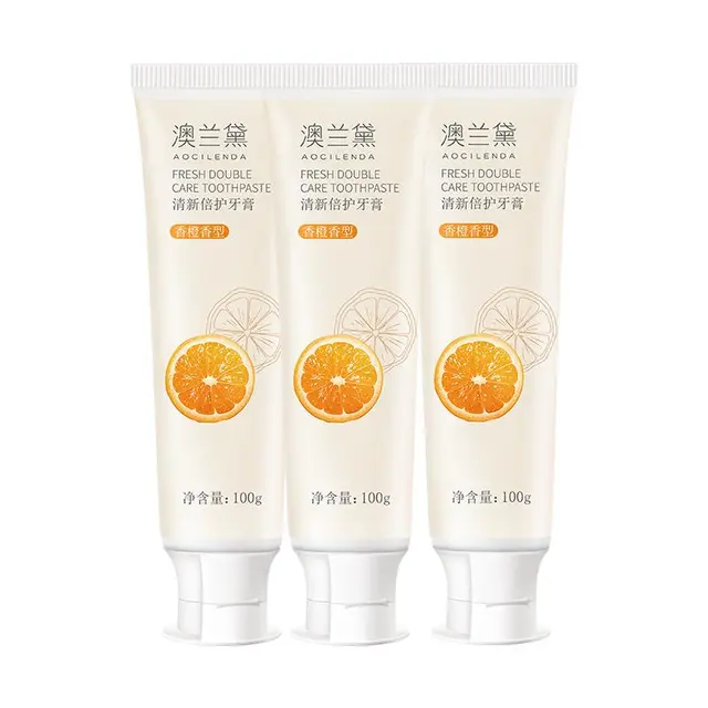 AOCILENDA 澳兰黛 倍护孕产妇牙膏 香橙味 100g*3支
