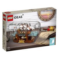 LEGO 乐高 Ideas系列 21313 典藏瓶中船
