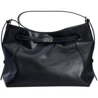 UR2025秋季女士简约大容量单肩托特包时髦轻奢斜挎包包女包通勤 黑色/F