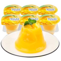 樱桃小丸子 大杯果冻儿童零食休闲 100g*6杯 芒果味蒟蒻0脂解馋生日礼物
