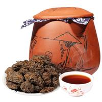 新益号 冰岛古树茶普洱茶熟茶十年以上糯米香老茶头特级老茶云南熟普茶叶 500克