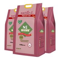 AATURELIVE N1爱宠爱猫 甄红茶豆腐猫砂 6.5kg*3包 升级2.0mm颗粒囤货必备无尘大包装