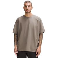 露露乐蒙 lululemon丨Pique 男士宽松款 T 恤 LM3EM5S 游牧灰 L