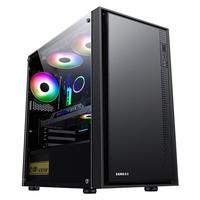 SAMA 先马 平头哥M2 M-ATX机箱 半侧透 黑色