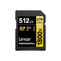 Lexar 雷克沙 LSD1800512G-RNNNC SD存储卡 512GB(UHS-II、V60、U3)