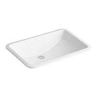 科勒拉蒂纳方形家用卫生间洗脸盆陶瓷浴室台下盆 K-2215T-M-0