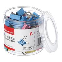 Comix 齐心 EB401 彩色长尾夹 15mm 60只装