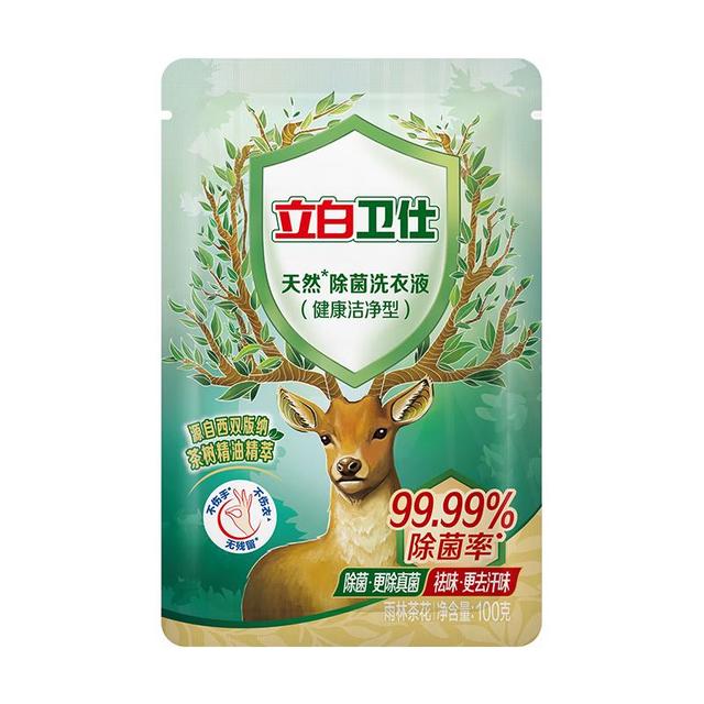 立白 Liby 卫仕 天然除菌洗衣液 100g 雨林茶花