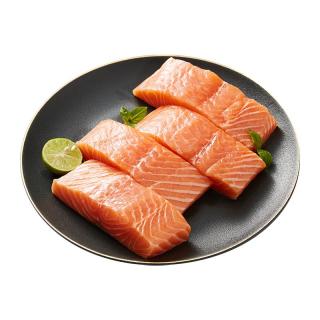 美威 Marine Harvest冷冻挪威三文鱼块600g 大西洋鲑 需熟食（独立包装去皮去骨去刺）