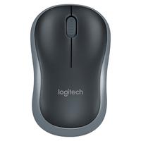 logitech 罗技 M187P 2.4G无线鼠标 1000DPI 黑色