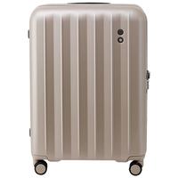 愛可樂 ECHOLAC 万向轮行李箱大容量旅行箱防刮密码扩容箱托运箱PC232拿铁棕24吋 拿铁棕Plus【升级扩展层】 24吋【需托运】