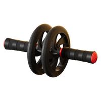 LI-NING 李宁 健腹轮腹肌卷腹轮滚轮腹肌健身器练腹肌双轮训练器材瘦减肚子男士