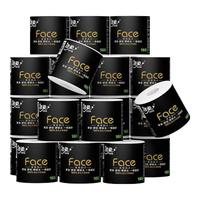 C&S 洁柔 黑Face系列 有芯卷纸 4层*160g*24卷