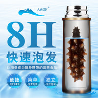 北纬39° 大连速发干海参42g 20只 獐子岛子品牌 辽刺参淡干海鲜礼盒 【8小时】速发干海参42g 20只