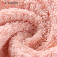 金号毛巾纯棉A类2条装洗脸巾长绒棉成人柔软吸水男女居家 蓝色+灰2色 2条