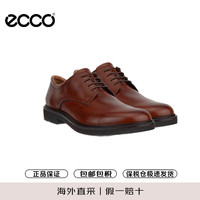 爱步(ECCO)休闲皮鞋男 商务正装鞋德比鞋 525604 01053