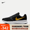NIKE 耐克 男鞋 2025春夏运动鞋JOURNEY RUN缓震耐磨轻便透气公路跑步鞋 黑金-010 RUN SWIFT 3 42