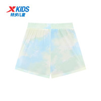XTEP特步儿童短裤夏季女童中大童吸湿速干舒适透气时尚百搭运动休闲裤子
