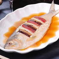 欢之婧 东海时鱼特大号三鲜冰鲜冷冻鲥鱼无需刮鳞整鱼未开膛 1-1.2斤/条   四条装