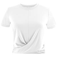 骆驼 CAMEL【舒适透气】运动短袖女士夏季高级露腰短款t恤女百搭跑步瑜伽服