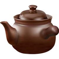 航方煎药砂锅熬中药罐养生壶中药锅煎药壶中药壶中药煲电子砂锅 F2.5L棕色明火壶 2.5L