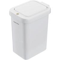 佳帮手脚踏垃圾桶8.5L手按开盖卫生间客厅厨房+100只背心垃圾袋 小号【非脚踏】+背心袋*100