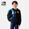 THE NORTH FACE 北面 童装男女童新年款连帽卫衣透气24春季89W5 JK3/黑色 160cm XL（160/76）