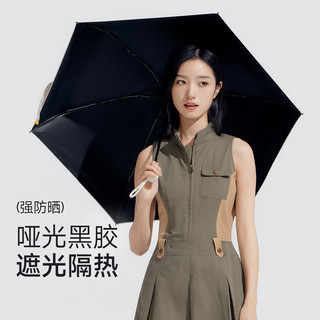 VVC遮阳伞夏季迷你五折遮阳伞晴雨两用防紫外线户外出行伞DY 珍珠米