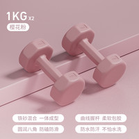 悠赞 YOUPRAISE 包胶哑铃 BJ10 哑铃