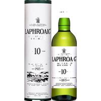 LAPHROAIG 拉弗格 10年 苏格兰艾雷岛 单一麦芽威士忌 700ml 40度 礼盒装 进口洋酒