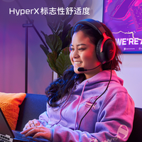 HYPERX 暴风X(无灵音声卡) 头戴式有线游戏耳机