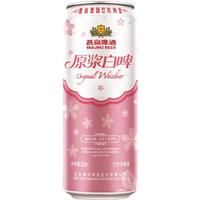 燕京啤酒 桃花白啤 12度 500ml*12听
